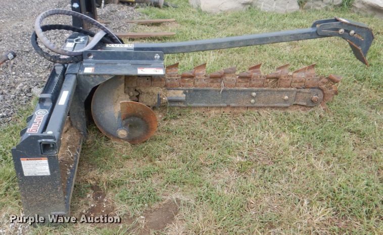 image for item KX9461 Virnig skid steer trencher