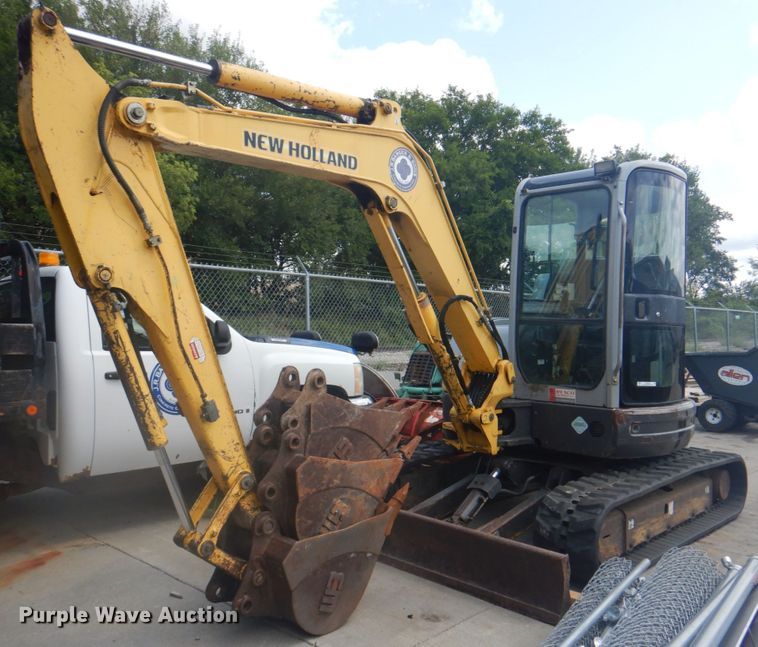 image for item KX9643 New Holland E50B  mini excavator