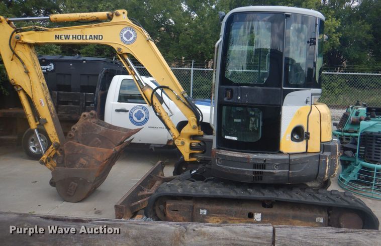 image for item KX9643 New Holland E50B  mini excavator