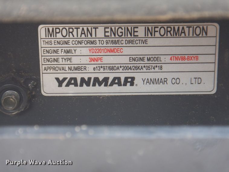 image for item KX9643 New Holland E50B  mini excavator