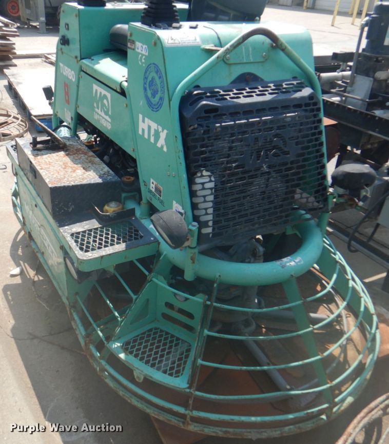 image for item KX9644 Whiteman HTX power trowel