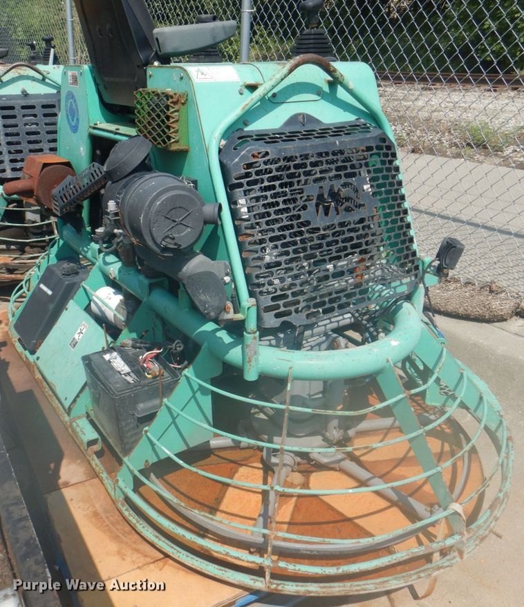 image for item KX9644 Whiteman HTX power trowel