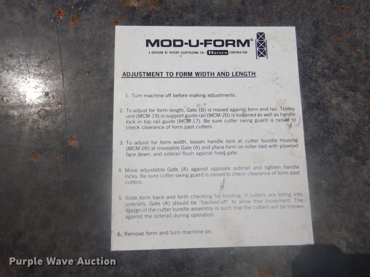 image for item KX9645 Mod-u-Form form cleaner