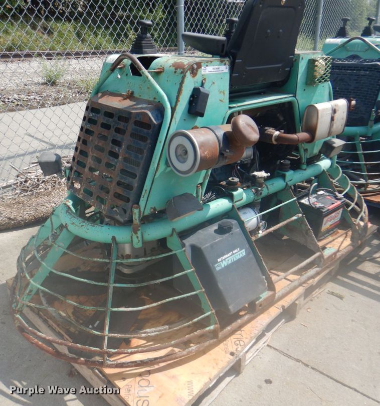 image for item KX9646 Whiteman HTX power trowel