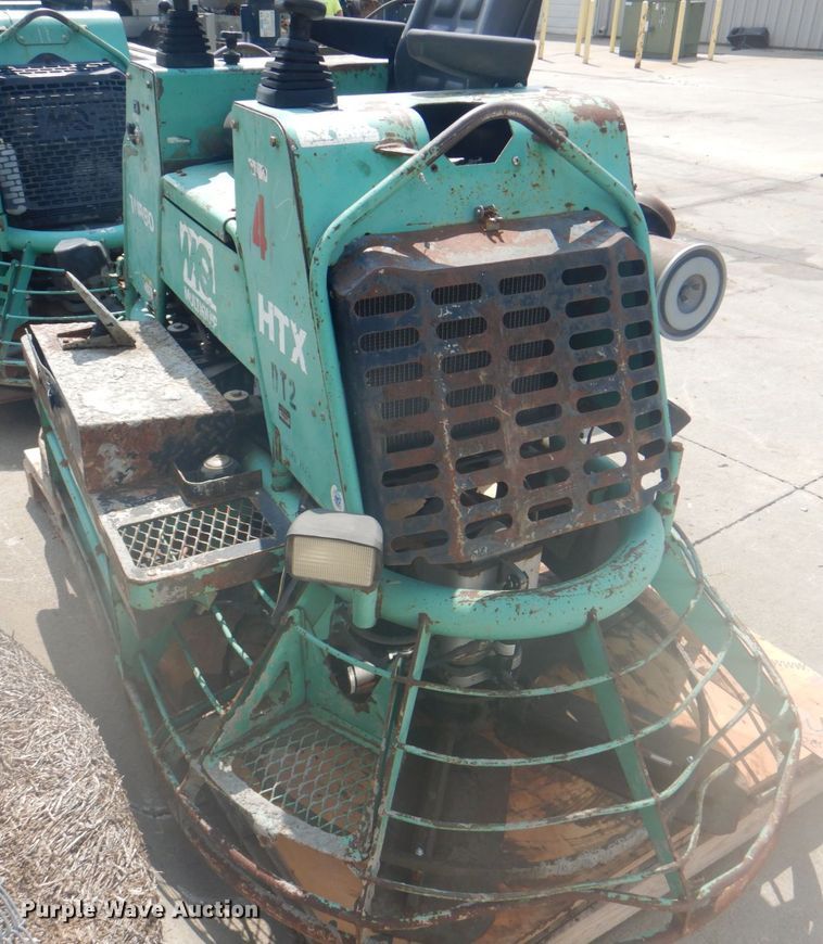 image for item KX9646 Whiteman HTX power trowel