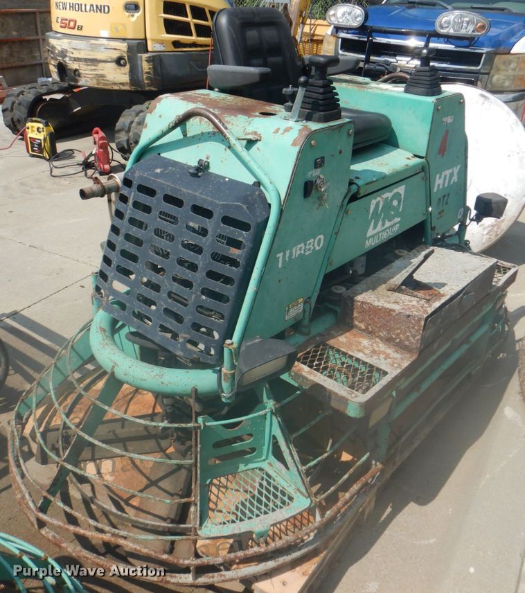 image for item KX9646 Whiteman HTX power trowel