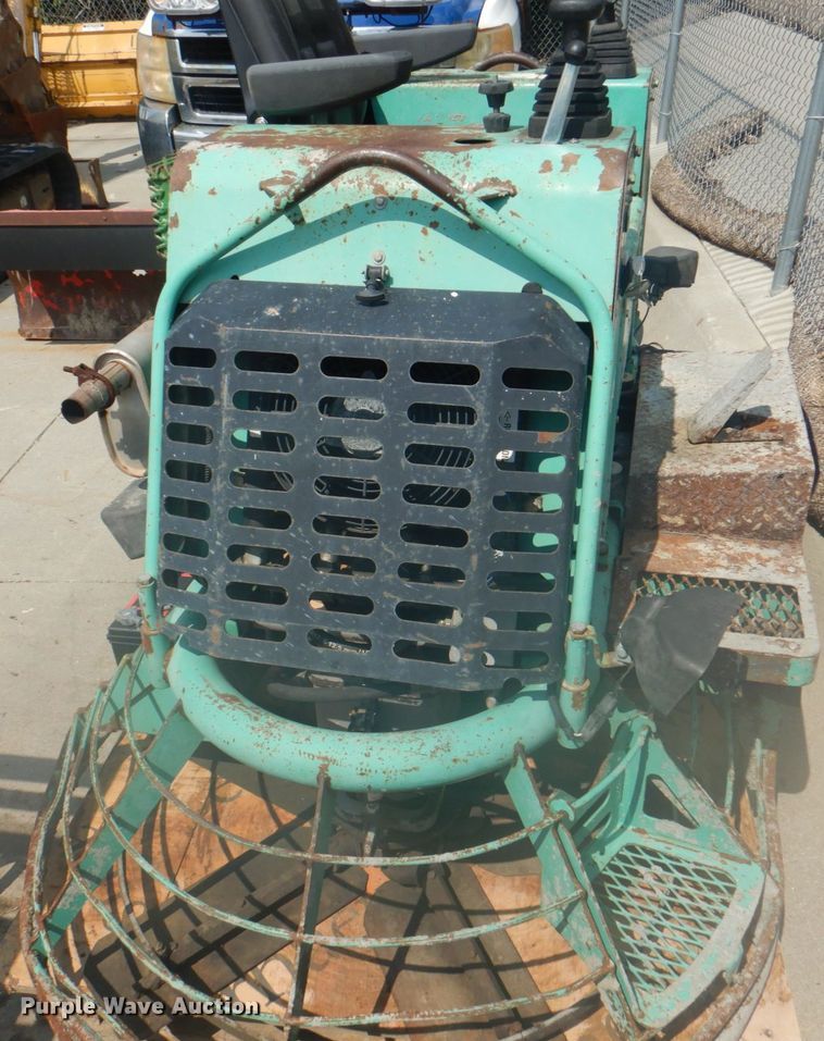 image for item KX9646 Whiteman HTX power trowel