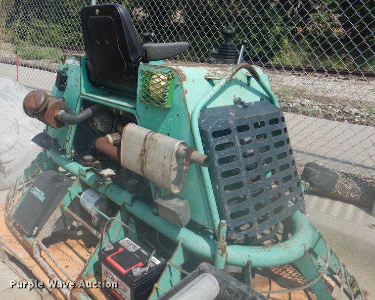 image for item KX9646 Whiteman HTX power trowel