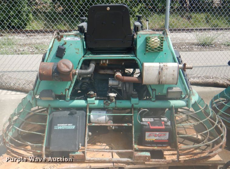 image for item KX9646 Whiteman HTX power trowel