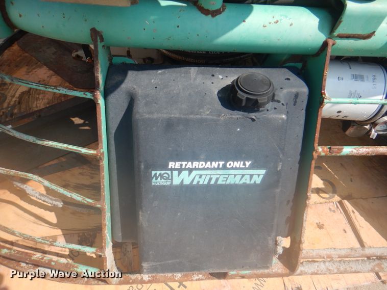 image for item KX9646 Whiteman HTX power trowel