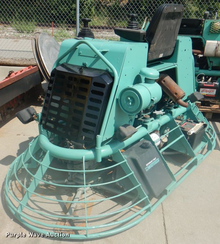 image for item KX9651 Whiteman HXT power trowel