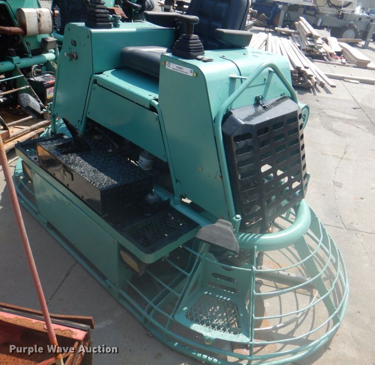 image for item KX9651 Whiteman HXT power trowel