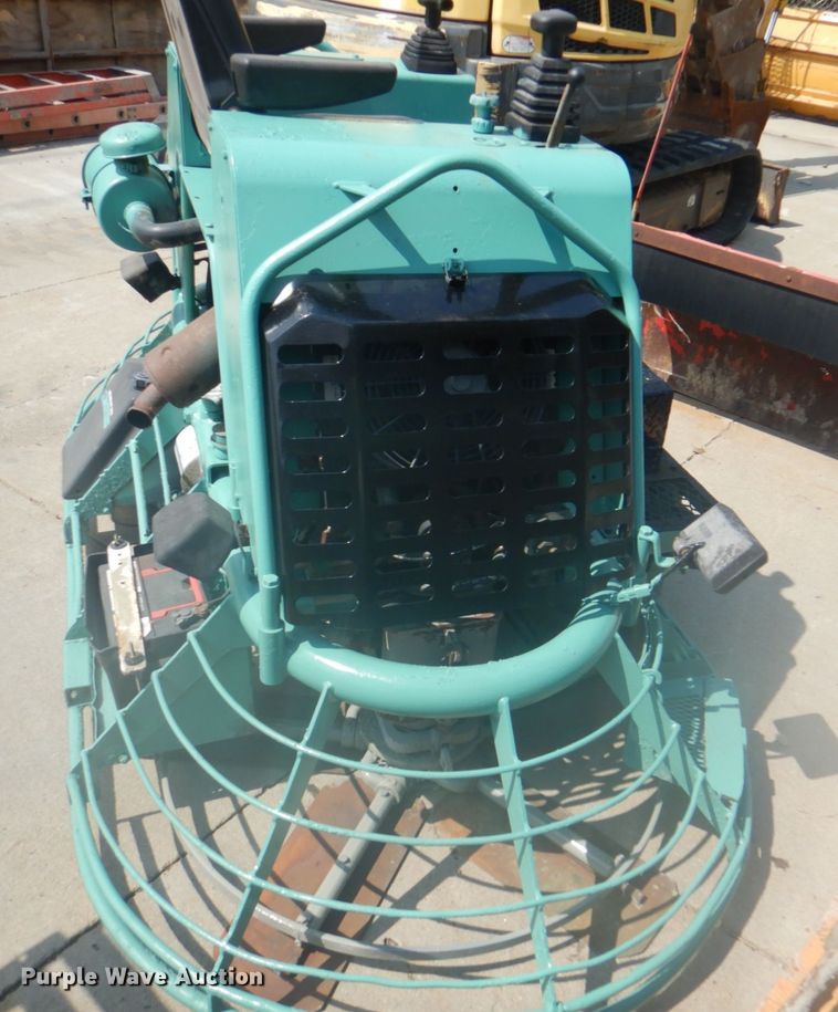 image for item KX9651 Whiteman HXT power trowel