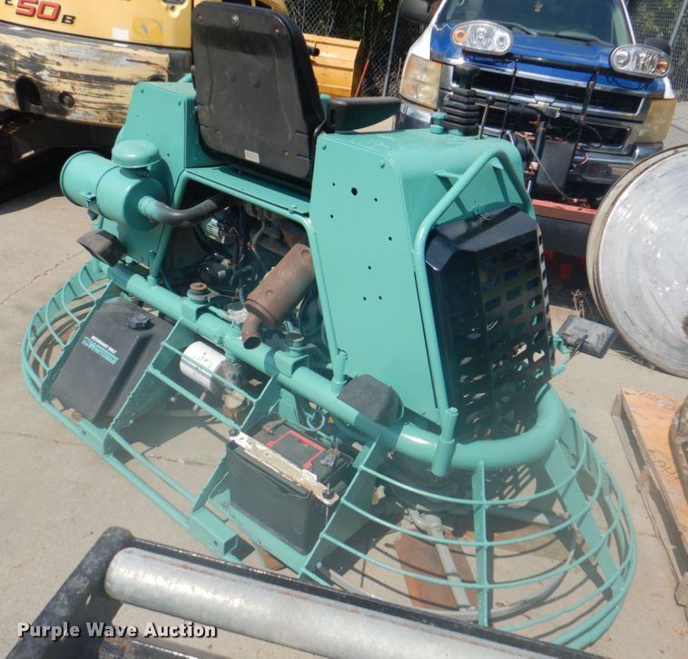 image for item KX9651 Whiteman HXT power trowel