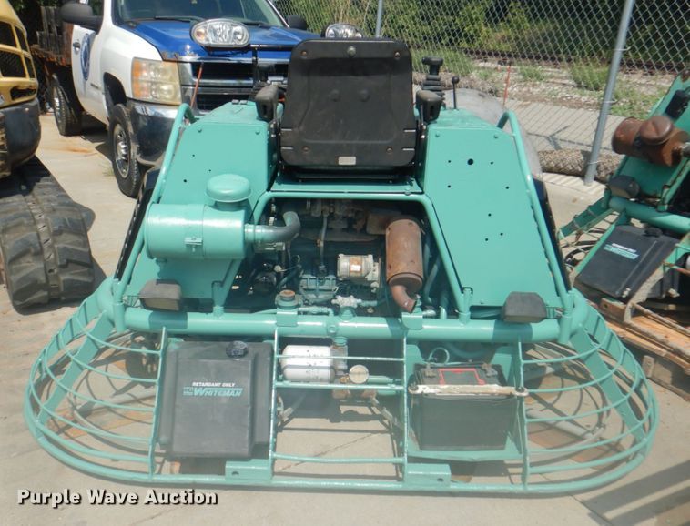 image for item KX9651 Whiteman HXT power trowel