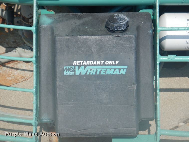 image for item KX9651 Whiteman HXT power trowel