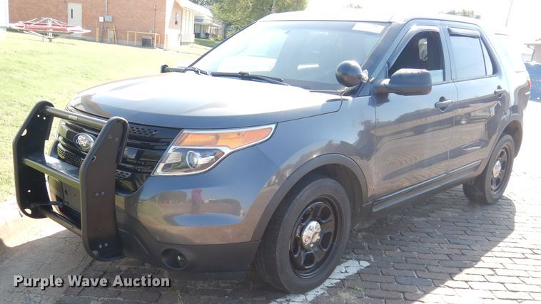 image for item DG0793 2015 Ford Explorer Police Interceptor  SUV