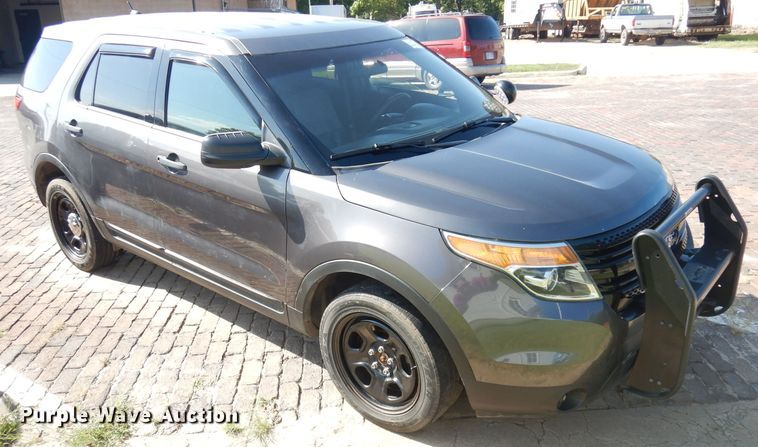 image for item DG0793 2015 Ford Explorer Police Interceptor  SUV