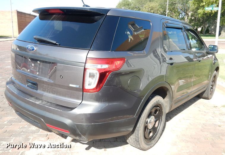 image for item DG0793 2015 Ford Explorer Police Interceptor  SUV