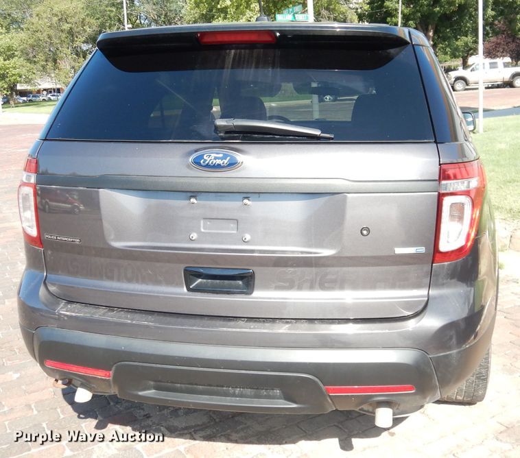 image for item DG0793 2015 Ford Explorer Police Interceptor  SUV