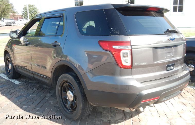 image for item DG0793 2015 Ford Explorer Police Interceptor  SUV