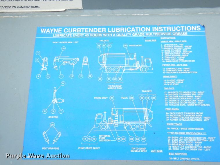 image for item DG0855 2011 Crane Carrier LET2-26-UNK  refuse truck