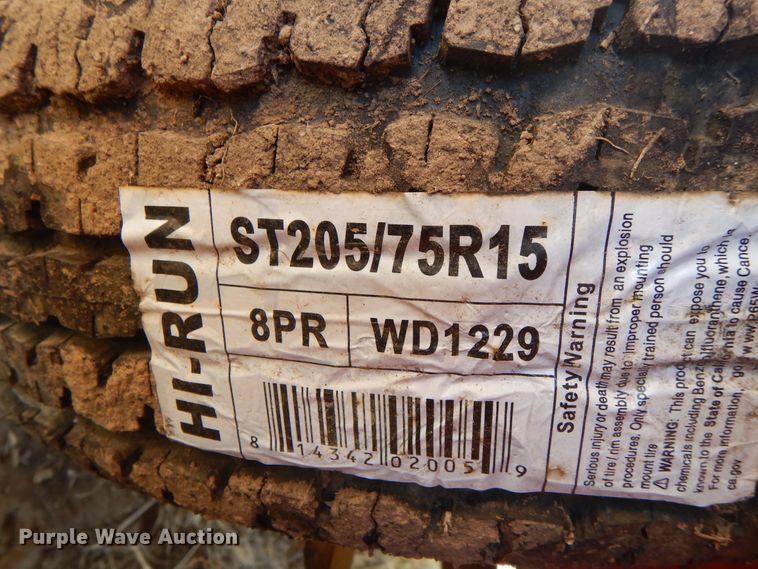 image for item DK8178 2016 Atmos PLB-600  fuel trailer