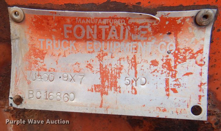 image for item DK8187 1980 International 1754  dump truck