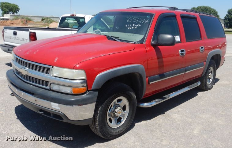 image for item DL0372 2001 Chevrolet Suburban  SUV