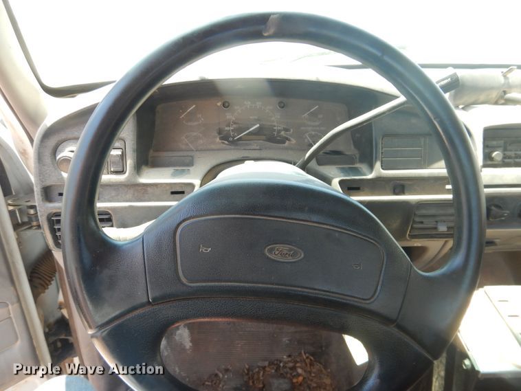 image for item DL0374 1996 Ford F450 Super Duty  dump flatbed truck