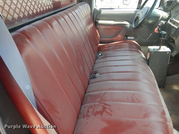 image for item DL0374 1996 Ford F450 Super Duty  dump flatbed truck