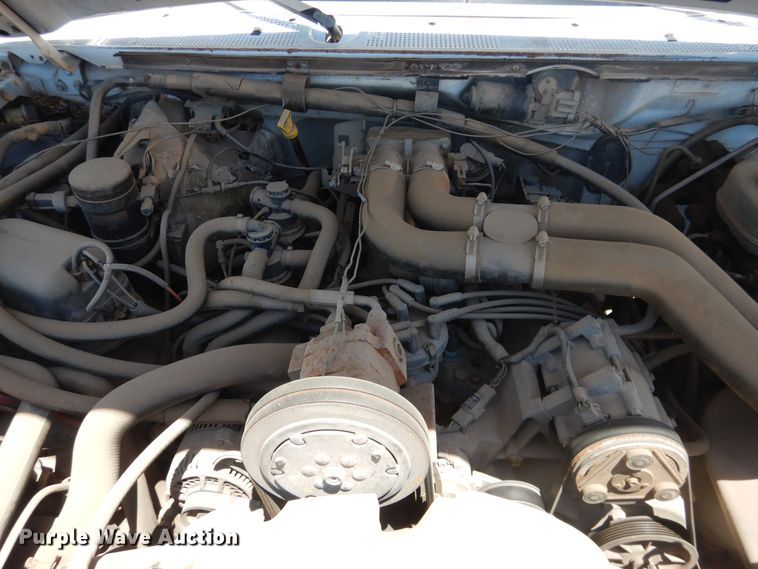 image for item DL0374 1996 Ford F450 Super Duty  dump flatbed truck