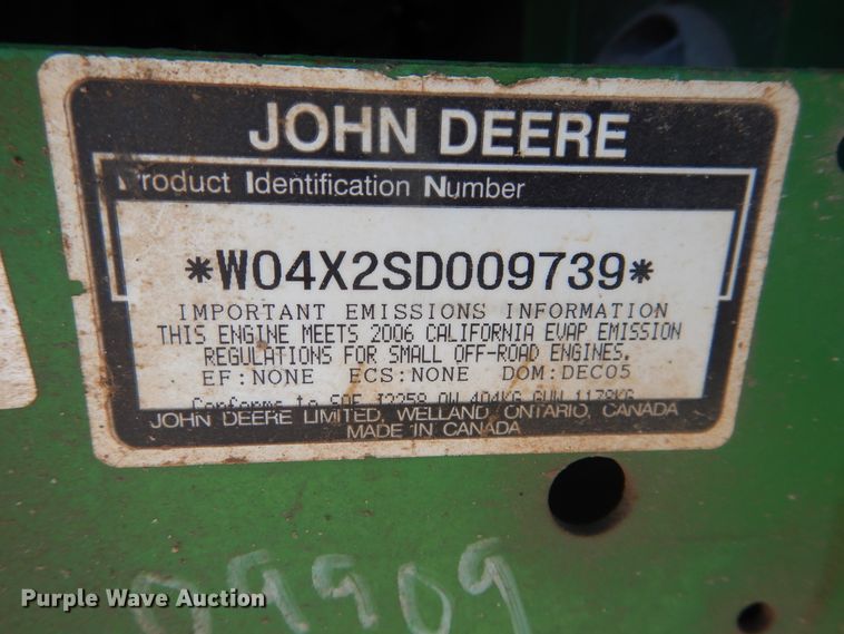 image for item DL0382 John Deere Gator  utility vehicle
