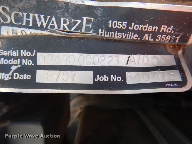 image for item DL0385 2007 International 4300  street sweeper truck