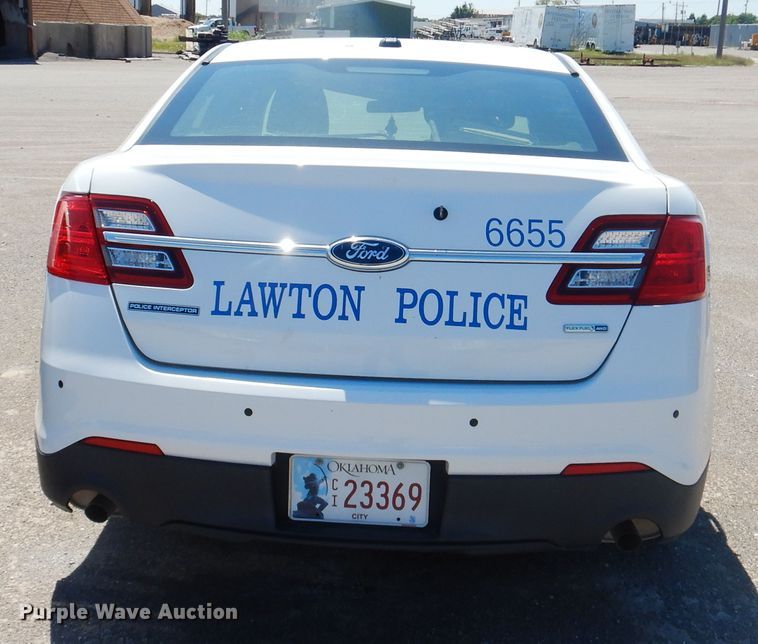 image for item DL0386 2015 Ford Taurus Police