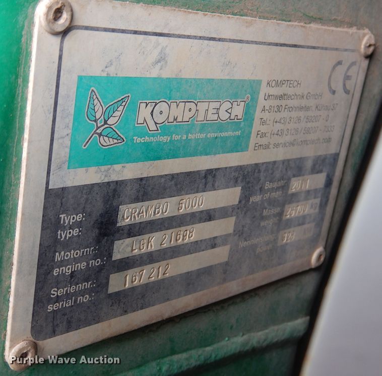image for item DL5744 2011 Crambo 5000  shredder
