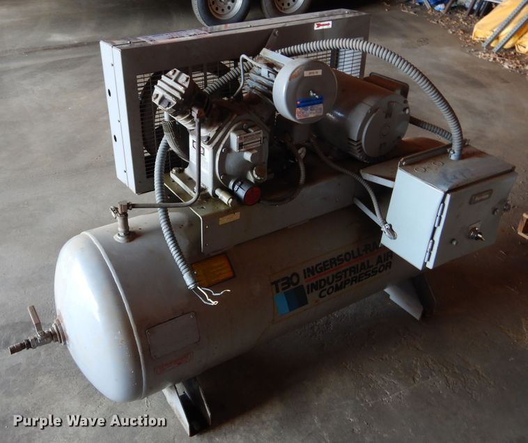 image for item DL6276 Ingersoll Rand T30  air compressor