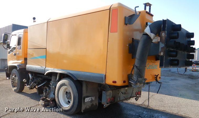 image for item DM1365 1998 GMC C7500  street sweeper truck