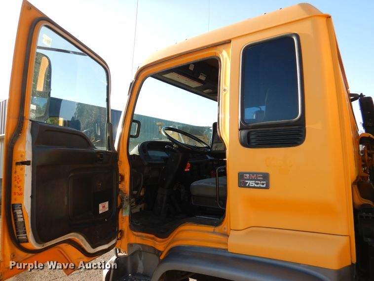 image for item DM1365 1998 GMC C7500  street sweeper truck