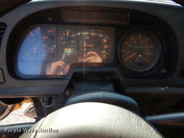 image for item DM1365 1998 GMC C7500  street sweeper truck