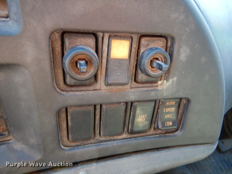 image for item DM1365 1998 GMC C7500  street sweeper truck