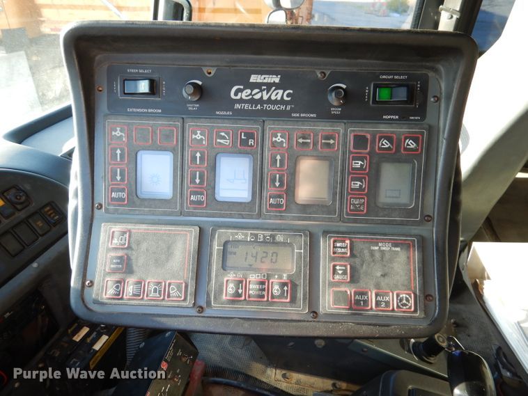 image for item DM1365 1998 GMC C7500  street sweeper truck