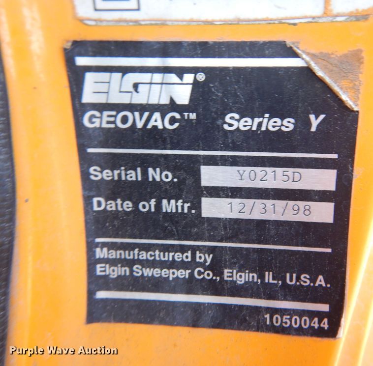 image for item DM1365 1998 GMC C7500  street sweeper truck