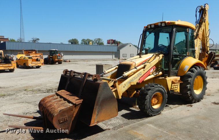 image for item DM1371 2006 New Holland LB90B  backhoe