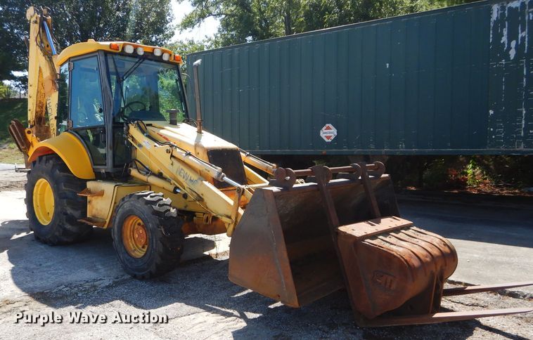 image for item DM1371 2006 New Holland LB90B  backhoe