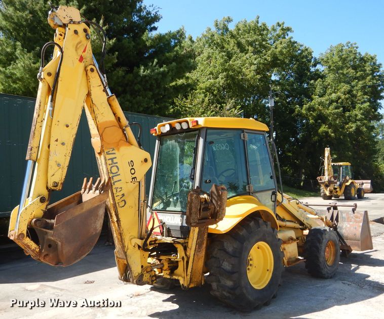image for item DM1371 2006 New Holland LB90B  backhoe