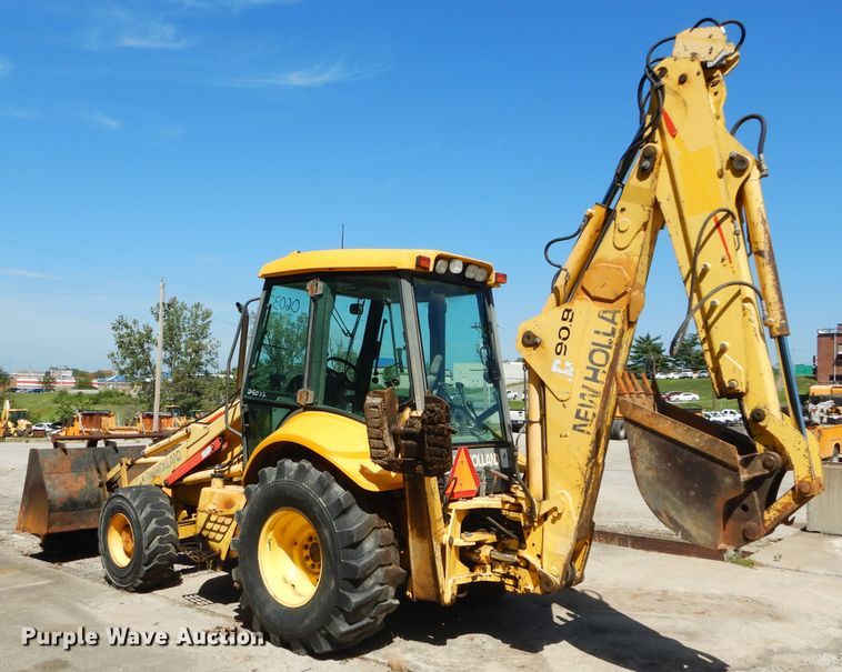 image for item DM1371 2006 New Holland LB90B  backhoe