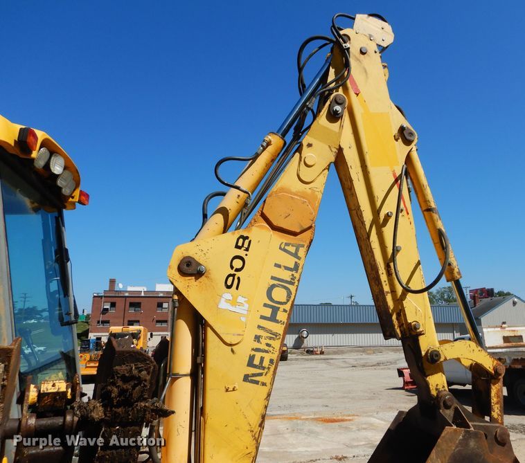 image for item DM1371 2006 New Holland LB90B  backhoe