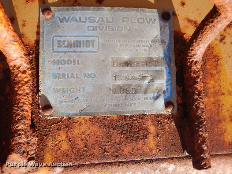 image for item DM1372 1995 Galion 850  motor grader