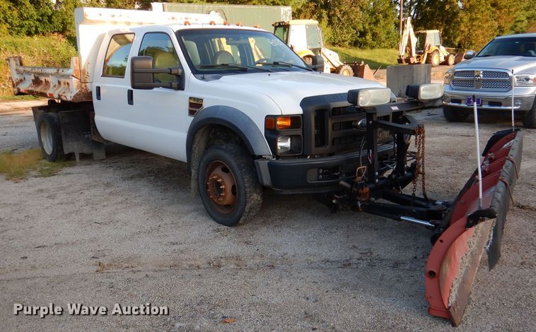 image for item DM1373 2008 Ford F550 Super Duty XL  dump truck